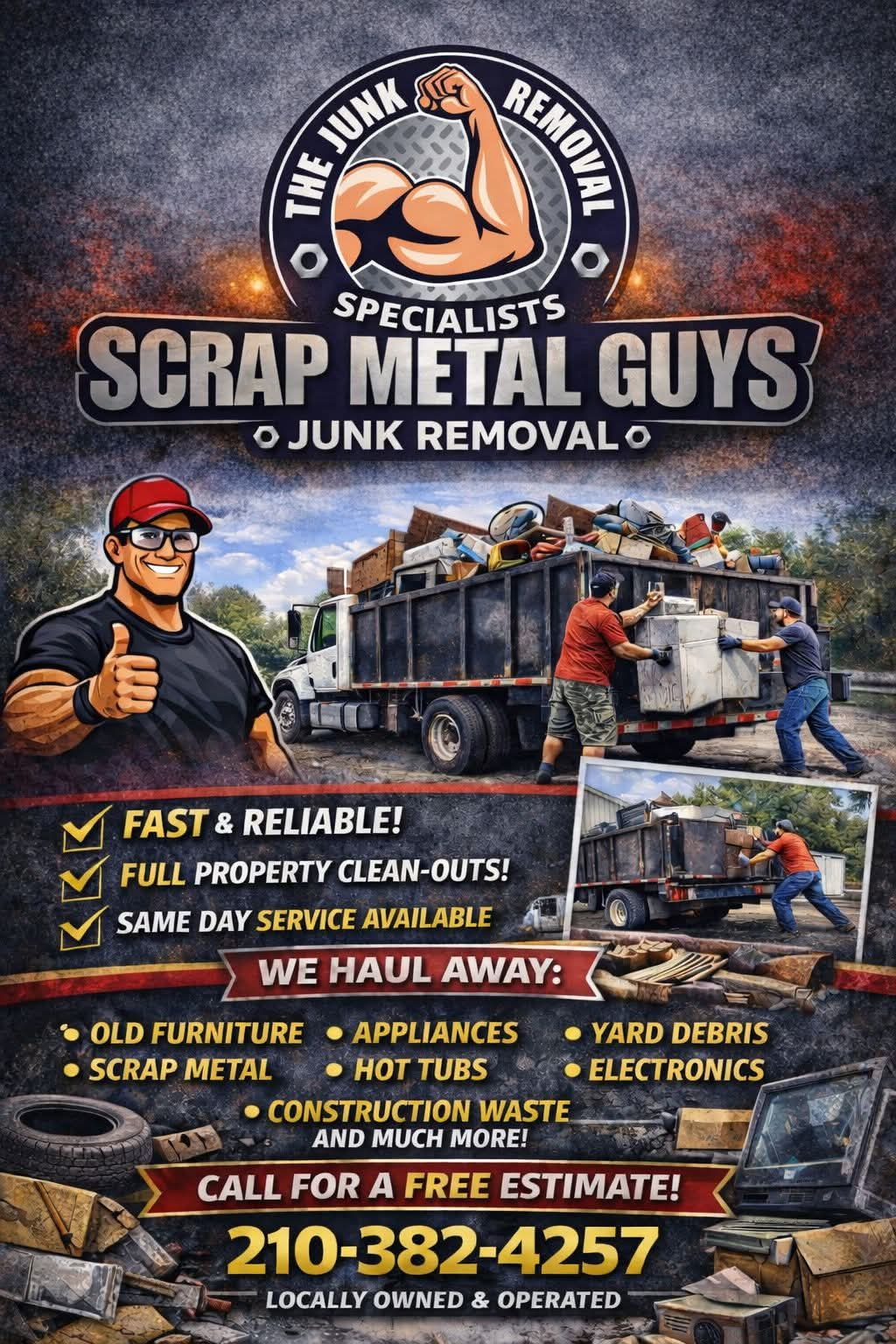 Scrap Metal Guys flyer